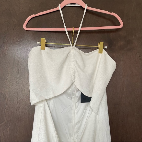 NWT NBD Aviva Midi Dress in White - Picture 5 of 9